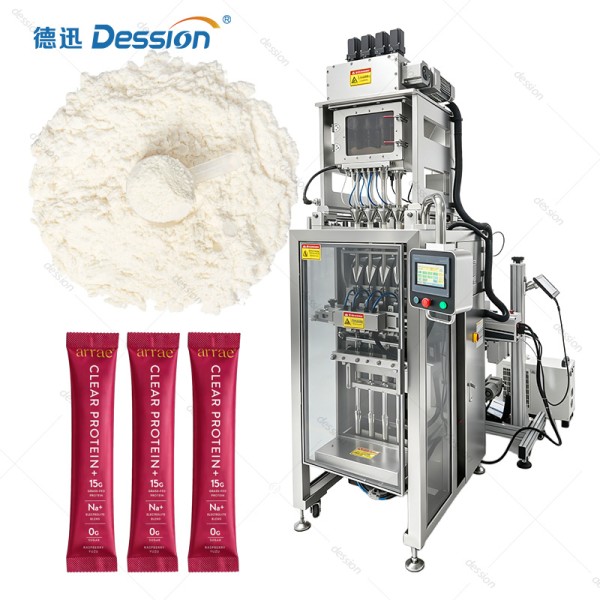 Dession Multilane Protein Powder Stickpack Machine