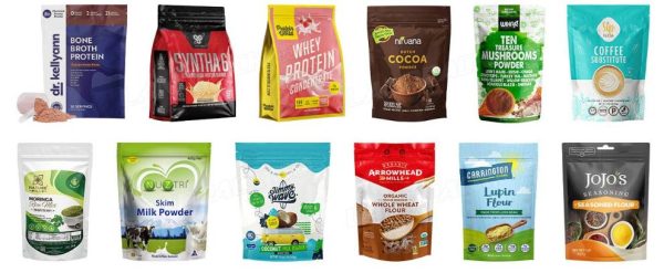 High-Speed Automatic Pouch Packaging Machine for Powder in Zipper Stand-Up Bags