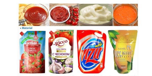 High-Speed Automatic Liquid Horizontal Premade Pouch Doypack Packing Machine