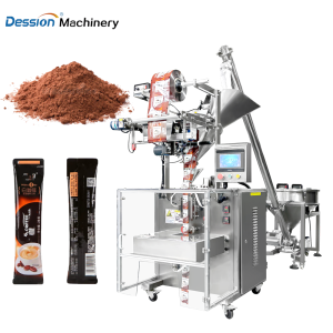 Fully automatic cocoa powder stick bag packaging machine