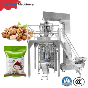 Fully automatic grain sealing packaging machine, coffee beans, popcorn, nuts filling and sealing machine
