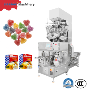 Fully automatic granule sealing packaging machine, candy, soft candy vertical filling and sealing machine