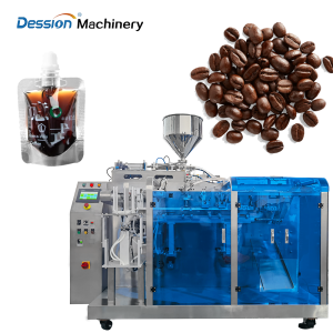 Fully automatic coffee liquid bag packaging machine, pre-made bag filling and packaging machine
