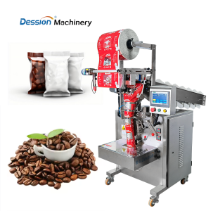 Semi-automatic small coffee bean packaging machine, bagged granule packaging machine