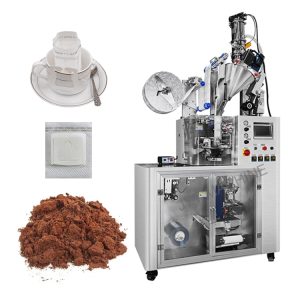 Ultrasonic coffee powder inner and outer bag packaging machine, fully automatic coffee powder packaging machine