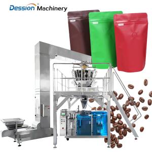 Automatic coffee bean horizontal bag packaging machine, coffee bean pre-made bag packaging machine