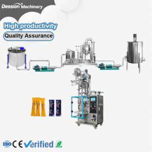 Single flower honey processing and packaging line