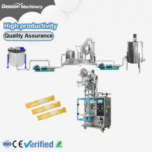 black honey processing and packaging machine line