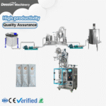Raw honey processing and packaging machine line