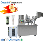Automatic sealing filling and packaging machine for scrub, makeup remover, hand cream, body lotion and sunscreen