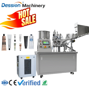 Hair mask/hand cream/face cream tube packaging automatic sealing filling packaging machine