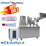 Automatic sealing filling and packaging machine for scrub, makeup remover, hand cream, body lotion and sunscreen