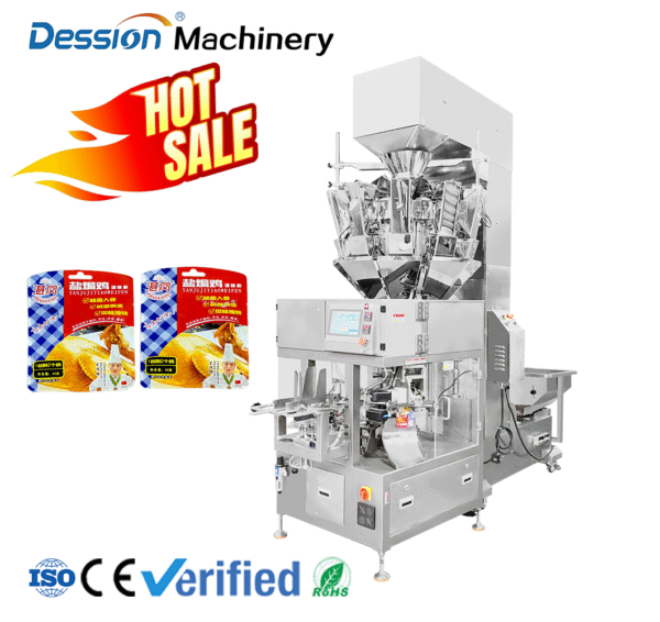 Factory price stand up bag doypack bag automatic packaging machine for nuts and dried fruits