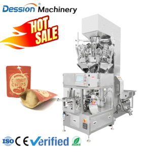 Factory price stand up bag doypack bag automatic packaging machine for peanuts, soybeans and melon seeds