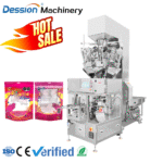 Factory price stand up pouch doypack bag candy, soft candy, hard candy automatic packaging machine