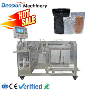 Automatic double chamber vacuum packaging machine for peanuts/lotus seeds/almonds