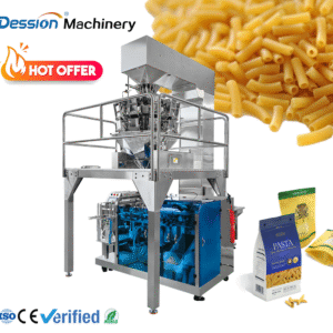 High Precision 10-Head Electronic Scale Automatic Weighing Pre-Made Bag Packaging Machine for Pasta/Macaroni Doypack Bag Packaging