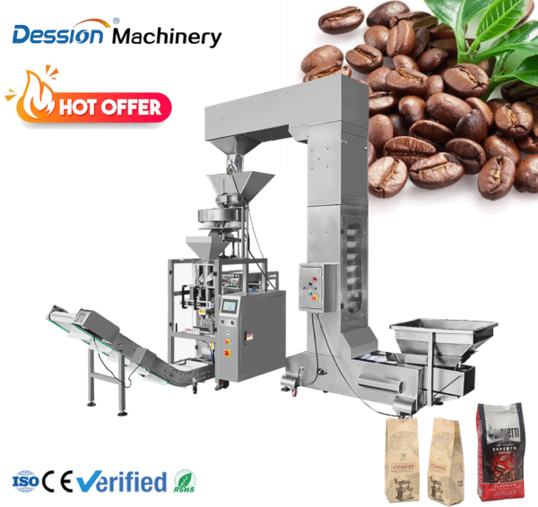 1kg Coffee Beans and Cocoa Beans Automatic Weighing and Packaging Machine