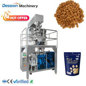 Fully Automatic Large Vertical Quantitative Packaging Machine Pet Snack Bag Filling Packaging Machine