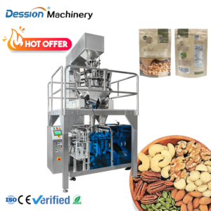 Automatic Food Pouch Filling Machine Food Bag Cashew Nut Packing Machine