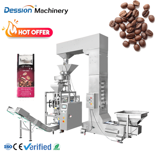 Low Price Automatic Coffee Beans Sachet Packaging Machine