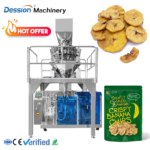 Automatic Weighing Potato Chips Banana Chips Plantain Chips Packing Machine with Nitrogen